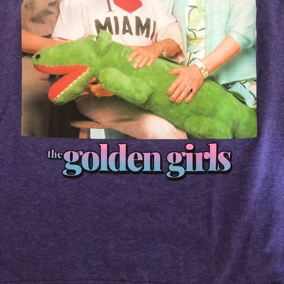 Golden Girls Purple T-Shirt Size Small - Picture 3 of 4